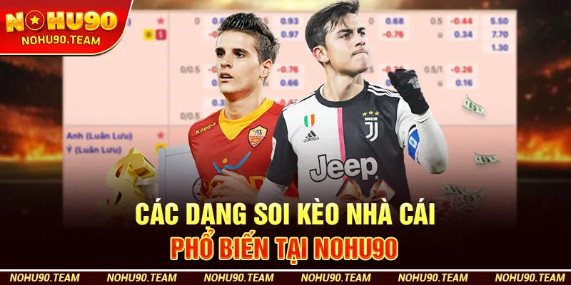Các Dạng Soi Kèo Nhà Cái Phổ Biến Tại Nohu90